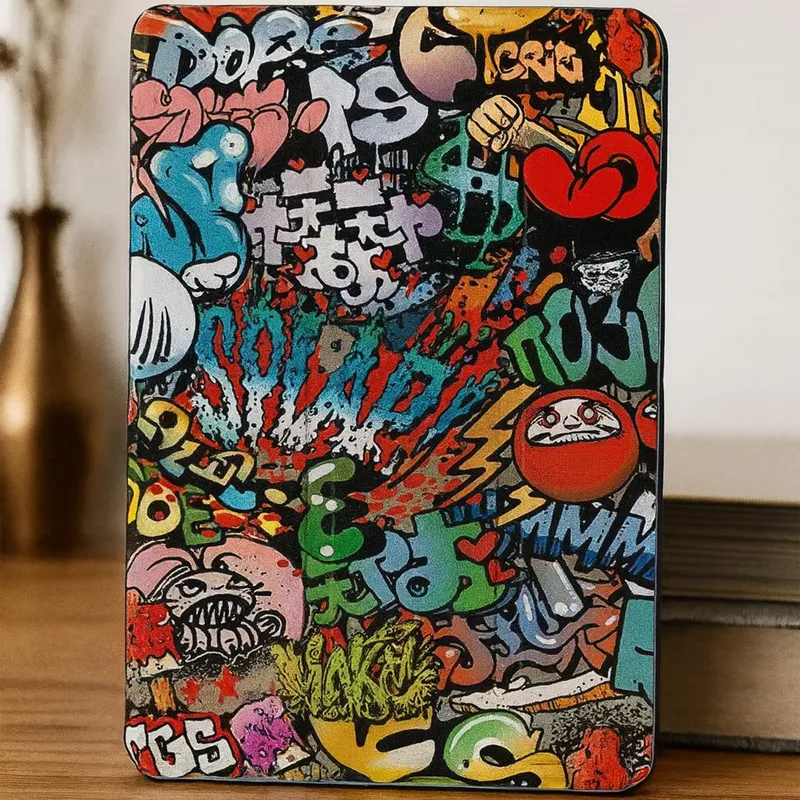 Etui Z Klapką Do Lenovo Tab K11 Plus 11.45" - Graffiti