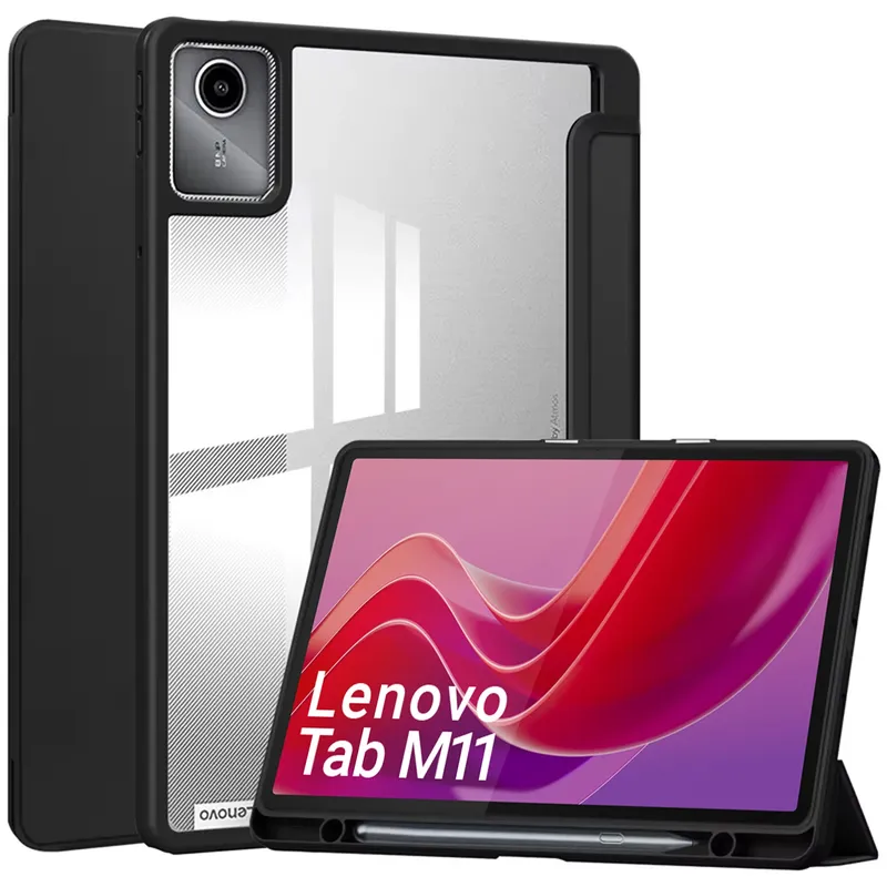 Etui Crystal Case Do Lenovo Tab M11 10.95 11 TB330 - Czarne