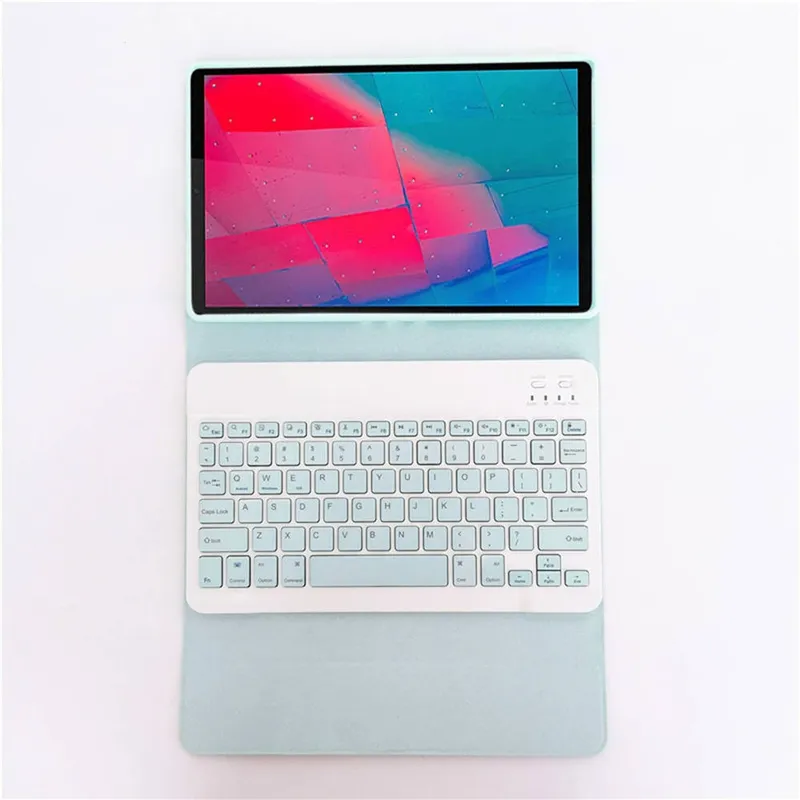 Etui Z Klawiaturą Do Lenovo M10 Plus 10.3 X606 - Niebieski