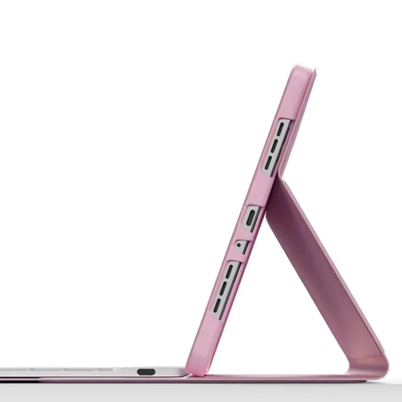 Etui Z Klawiaturą Do IPad Pro 13 2024 M4 - Różowe