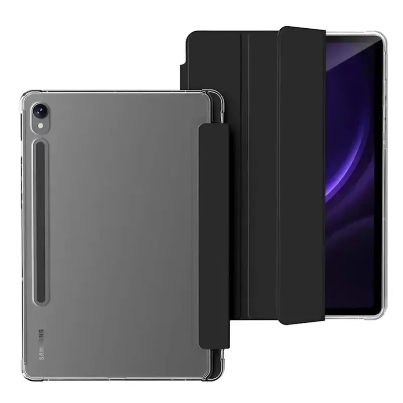 Etui Clear Pencil Galaxy Tab S9 FE S10 FE - Black
