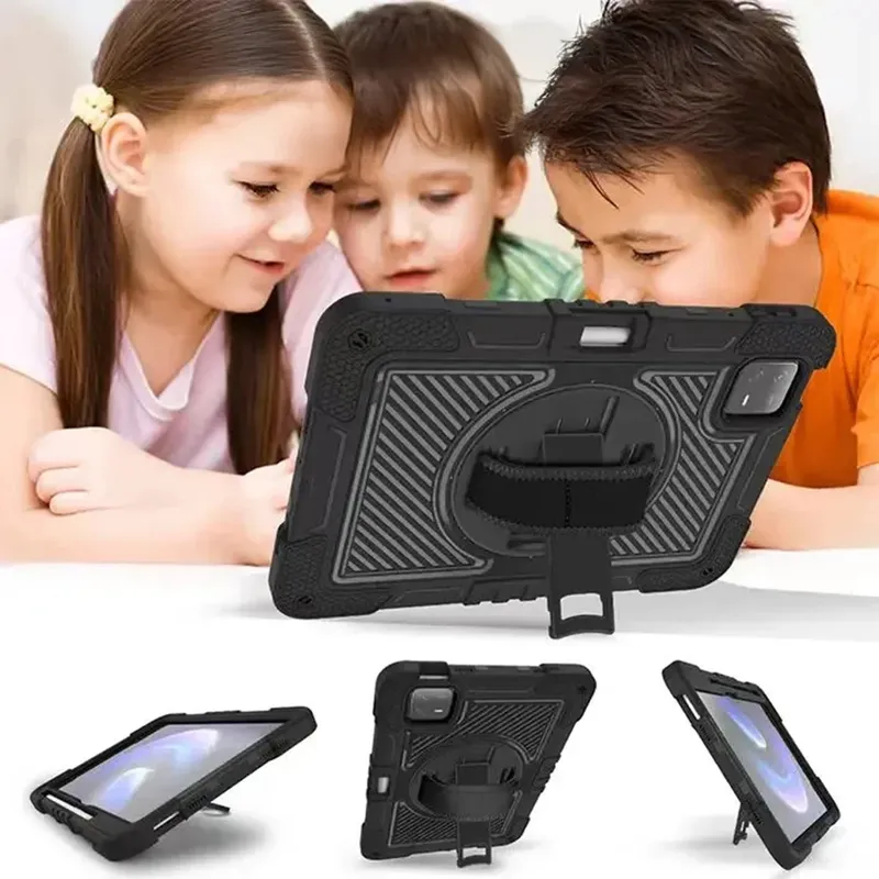 Etui Armor Do XIAOMI Pad 7/7 Pro 11.2 Pancerne Z Podstawką - Czarne
