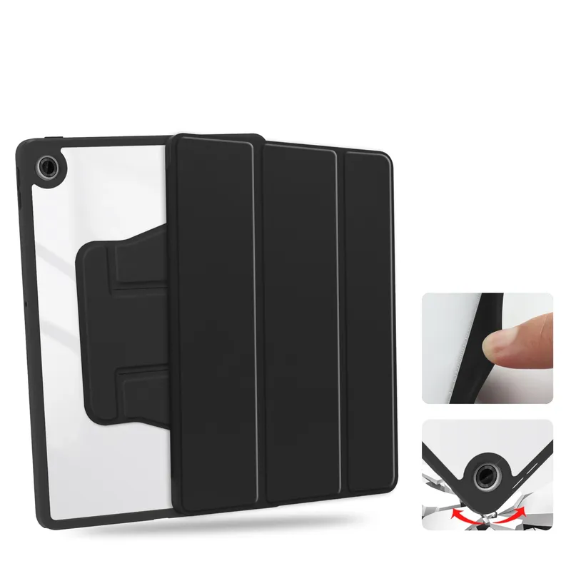 Etui 360 Crystal Do Lenovo Tab 10.1 2025 - Czarne