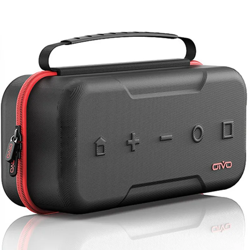 Etui Podróżne Nintendo Switch OLED Walizka Torba Ochronne - Czerwone