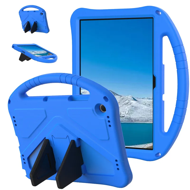 Etui Galaxy Tab A11+ A9+ 10.9 2025 2023 Pancerne Z Podstawką - Niebieski