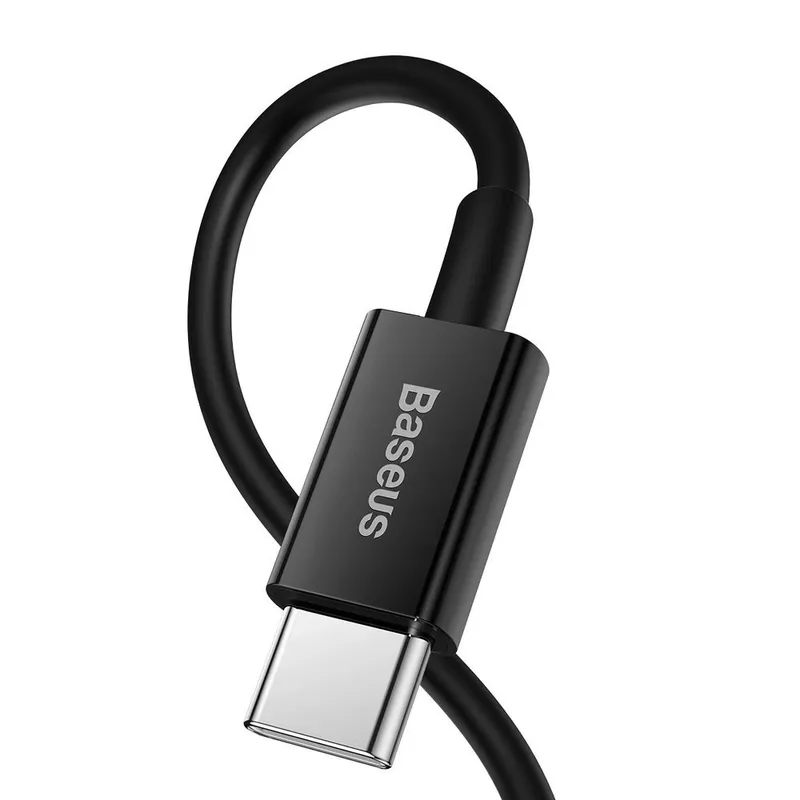Kabel BASEUS Superior Series USB-C/Lightning PD 20W 1m - Czarny