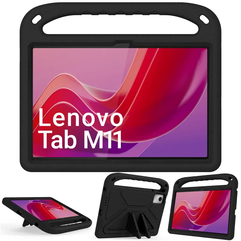 Etui Pancerne Do Lenovo Tab M11 10.95 Z Uchwytem - Czarne