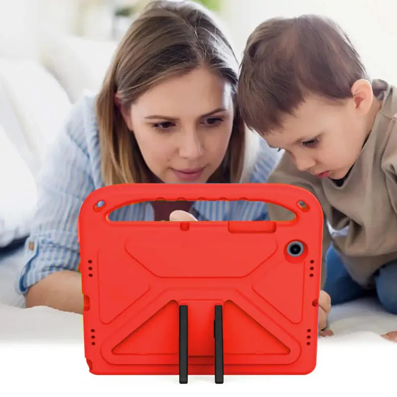 Etui FunColor Do SAMSUNG Galaxy Tab A9 8.7 X110/X115 - Czerwone
