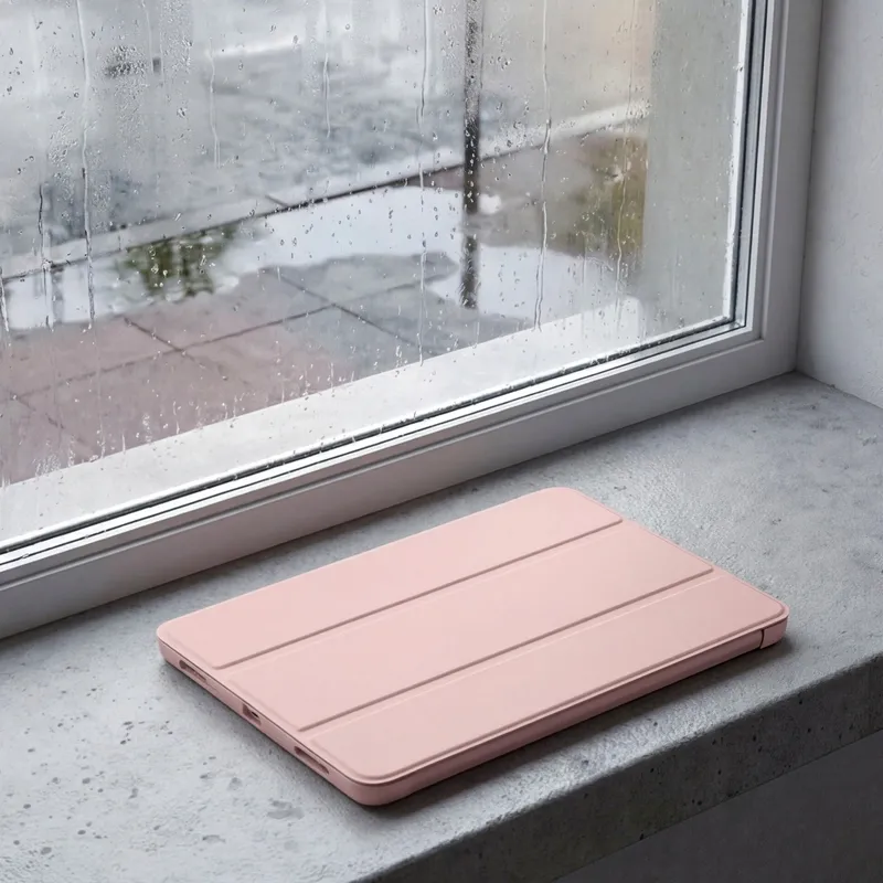 Etui Do Galaxy Tab A11+ A9+ 10.9 11 Smart Case Z Klapką - Różowy