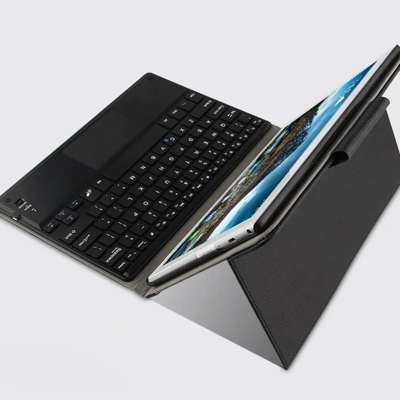 Etui Z Klawiaturą Bluetooth Do Lenovo M10 GEN.2 X306 - Czarne