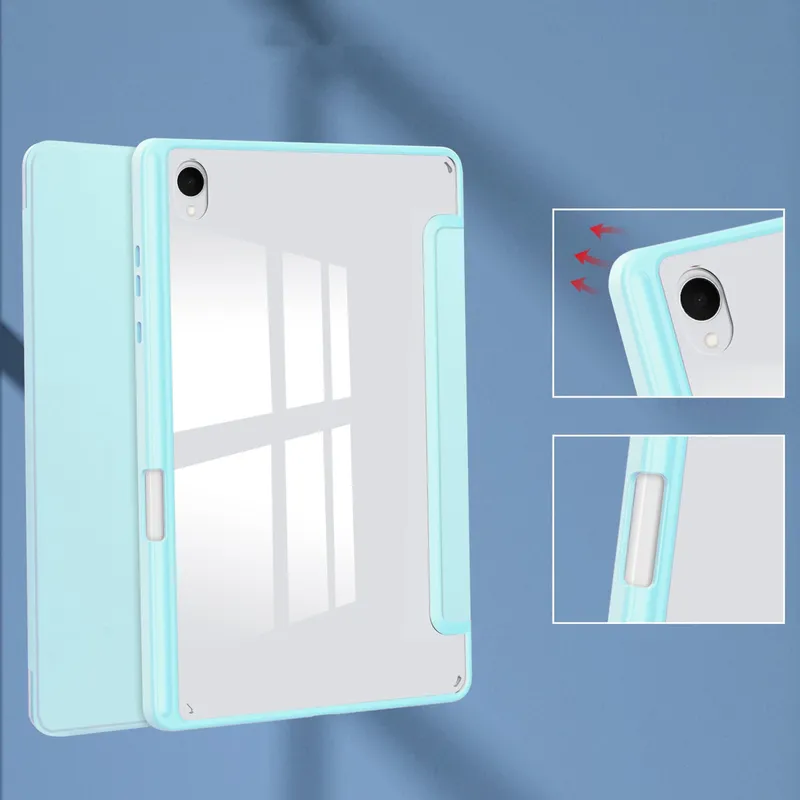 Etui Clear Pencil SAMSUNG Galaxy Tab S11 11 SM SMX736 - Niebieski