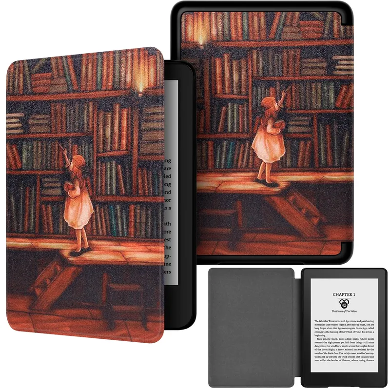 Etui Do Kindle Paperwhite 6/COLORSOFT/SIGNATURE Edition - Library Girl