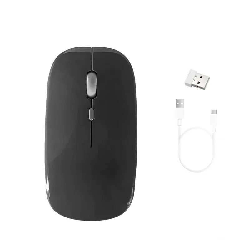 Myszka Bezprzewodowa Bluetooth 2.4G Sensor Optyczny - Czarna