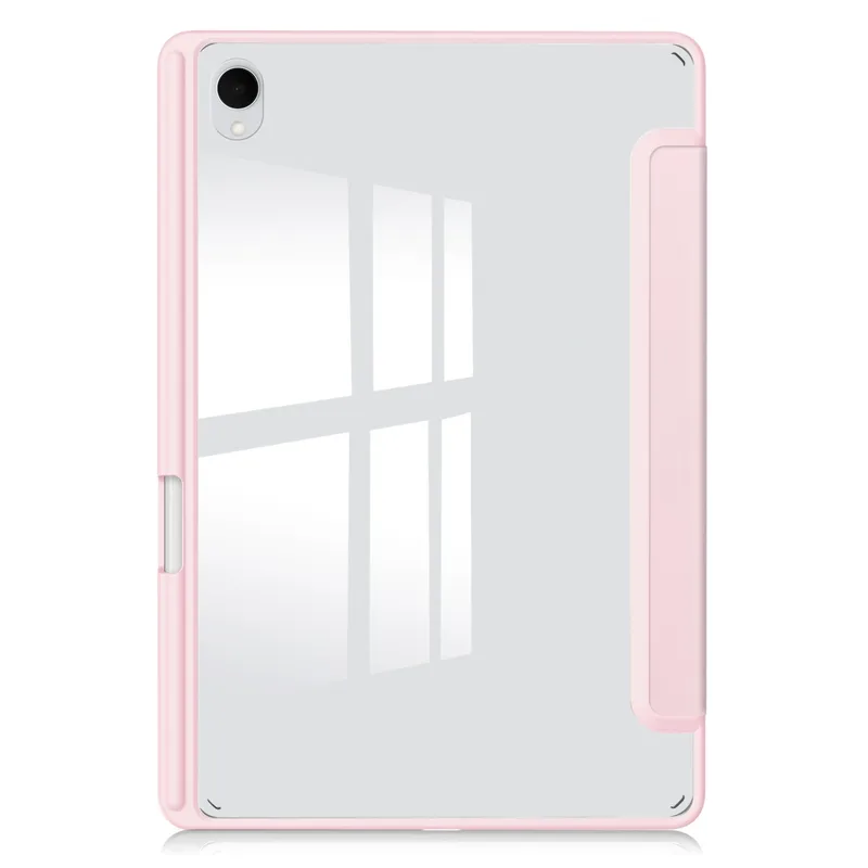 Etui Clear Pencil SAMSUNG Galaxy Tab S11 11 SM SMX736 Klapka - Zielone