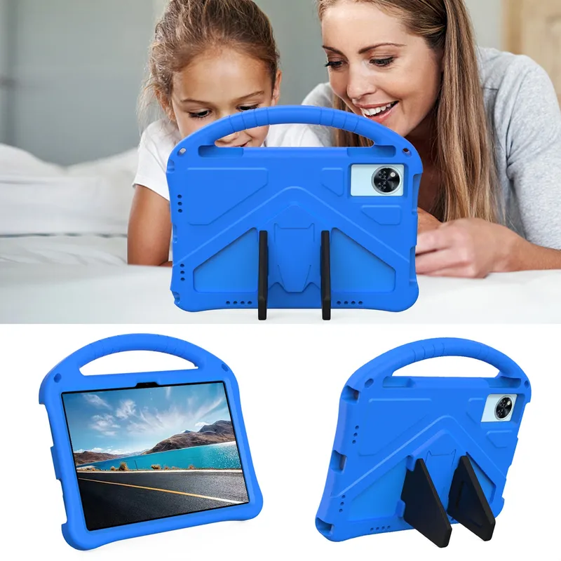 Etui FunColor Do Lenovo IdeaTab 11 - Pancerne Z Podstawką Niebieski