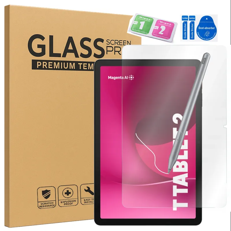Szkło Hartowane Do T-Mobile T Tablet 2 10.1 5g 2025 REVVL 9H - Bezbarwne