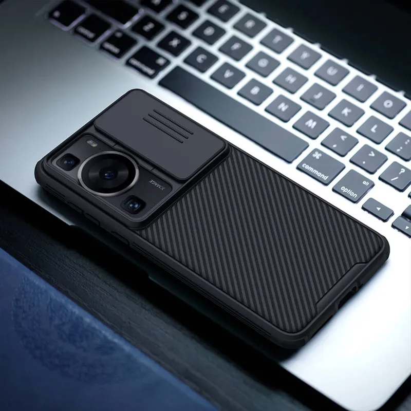 Etui NILLKIN CamShield Pro Huawei Honor Magic 5 Pro - Niebieskie