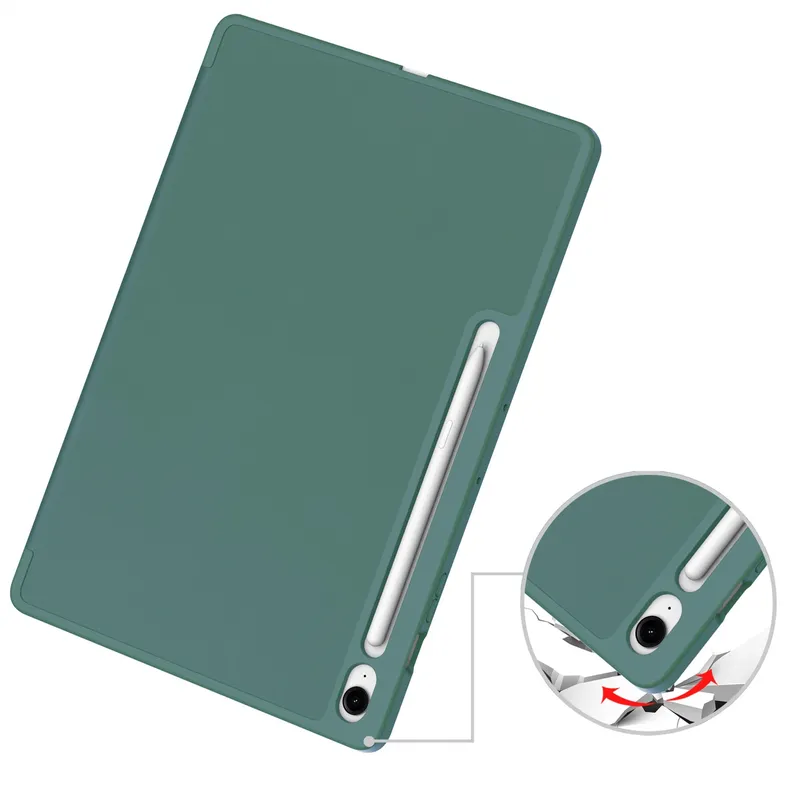 Etui Smart Case SAMSUNG Galaxy Tab S10 FE Plus 13.1 - Ciemnozielony