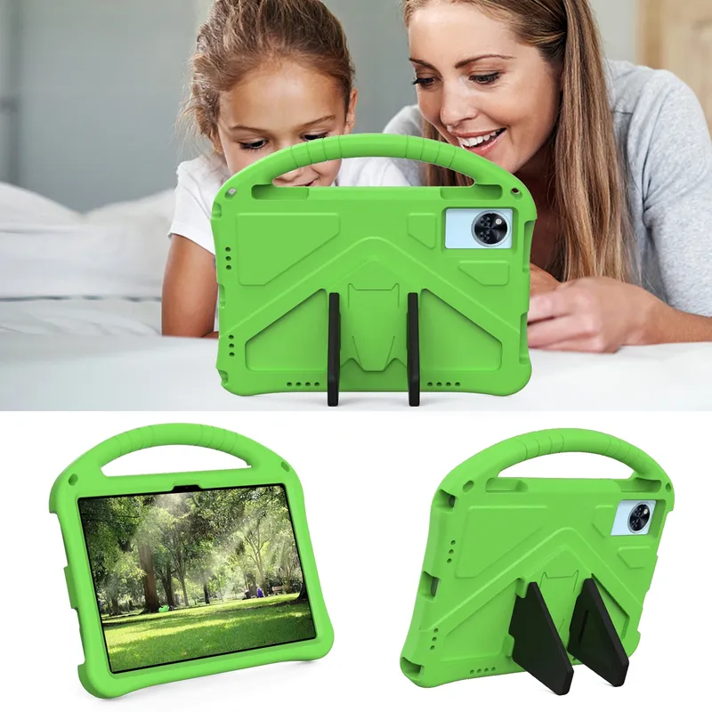 Etui FunColor Do Lenovo IdeaTab 11 Z Podstawką - Zielone