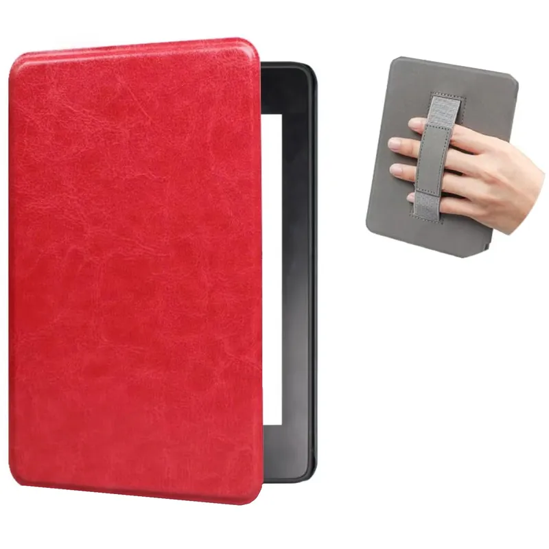 Etui Skórzane Do Kindle Paperwhite 6 Colorsoft Signature Edition - Czerwone