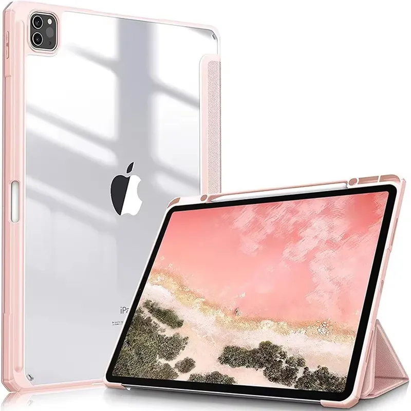 Etui Pencil Do IPad Pro 11 Gen 5 M4 2024 A2836 A2837 A3006 - Różowe