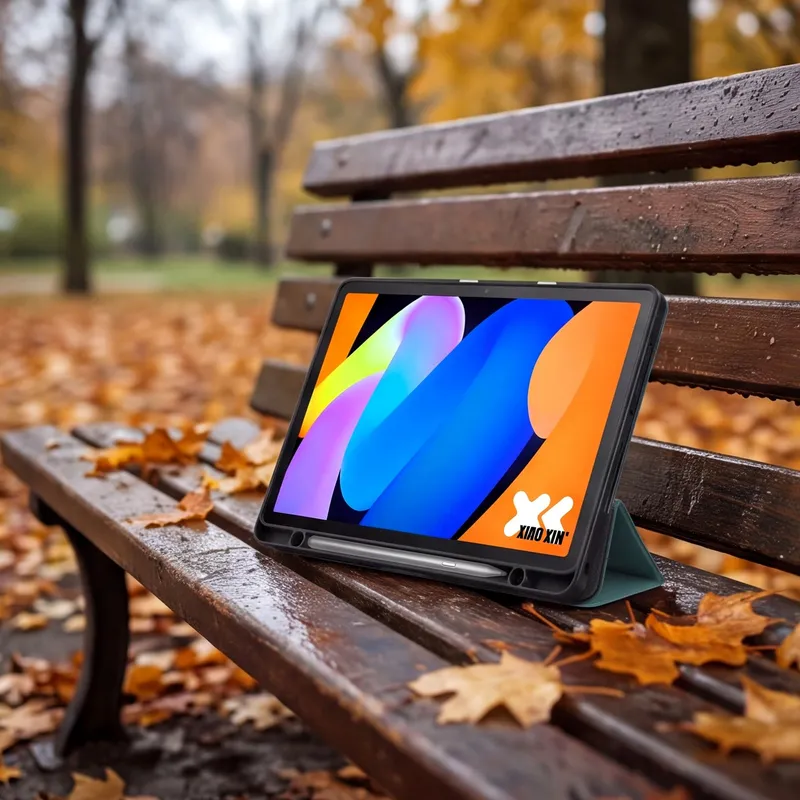 Etui Z Uchwytem Na Rysik Do Lenovo Idea Tab 11 TB336FU - Zielone