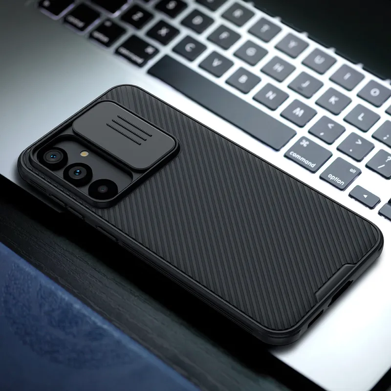 Etui NILLKIN CamShield Pro SAMSUNG Galaxy S23 FE - Niebieski
