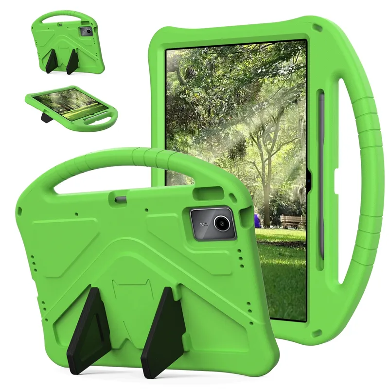 Etui Do Lenovo Idea Tab Plus 12.1 2025 Ochronne Z Podstawką - Zielony