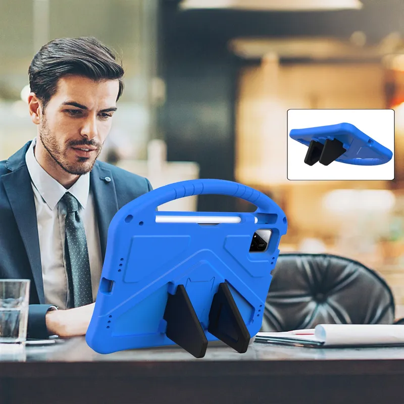 Etui FunColor Do XIAOMI Pad 7/7 Pro 11.2 Pancerne Ochronne - Niebieski