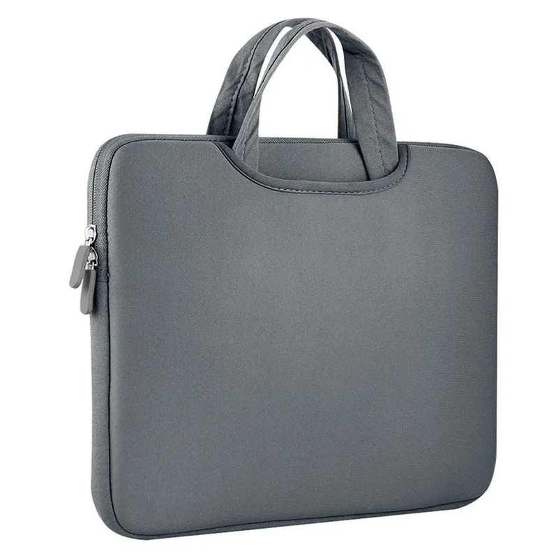 Torba Pokrowiec Na Laptopa 15 6" Uniwersalna Ochronna - Szara