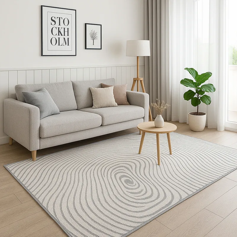 Dywan Polo 170x120 cm Miękki Do Salonu I Sypialni - Szary