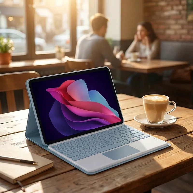 Etui Klawiatura Do Redmi Pad 2 11" 2025 Z Touchpadem - Niebieski