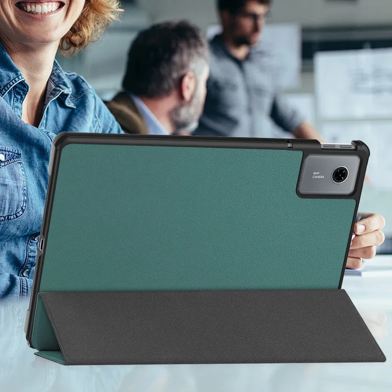 Etui Smart Do Lenovo Idea Tab 11 2025 Z Klapką - Zielone