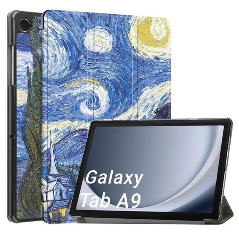 Etui Do SAMSUNG Galaxy Tab A9 8.7 Z Podstawką Starry Sky