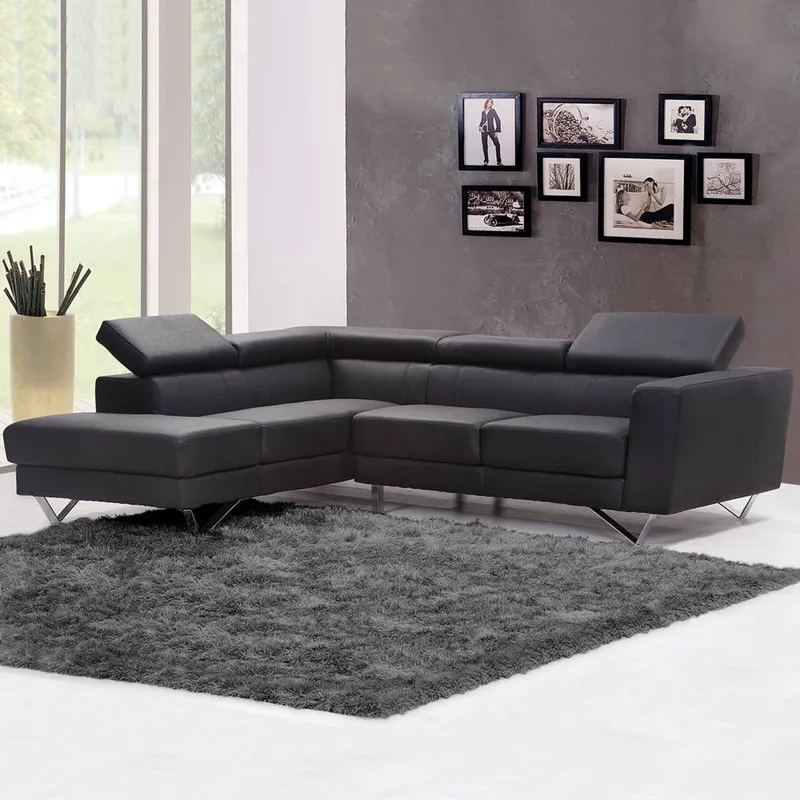 Dywan Shaggy 350x250 cm Living Room Miękki Puszysty - GreyNight