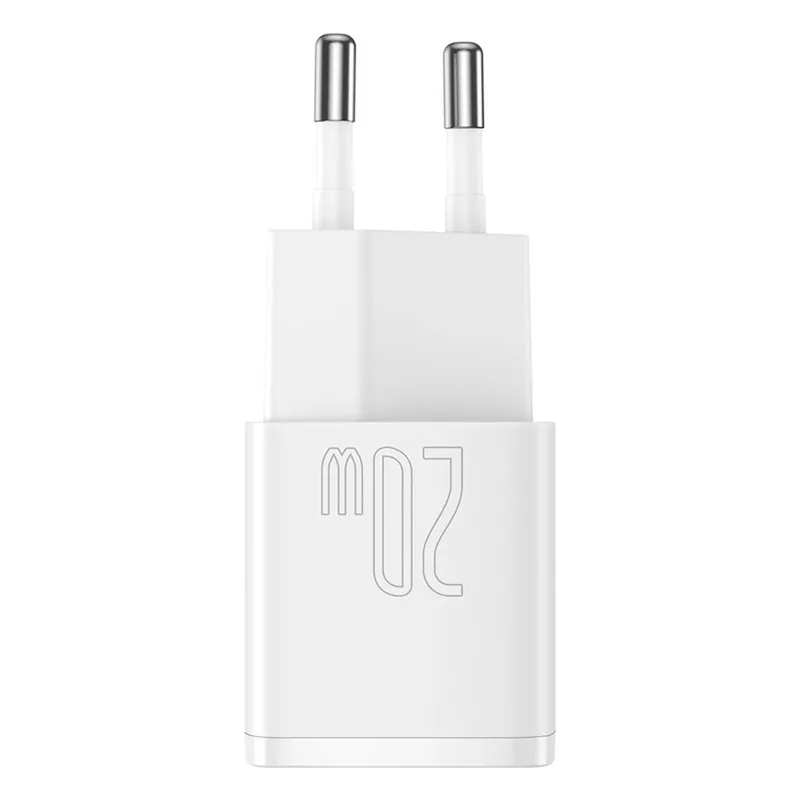 Ładowarka Sieciowa BASEUS Cube 20W USB-C Szybka - Biała