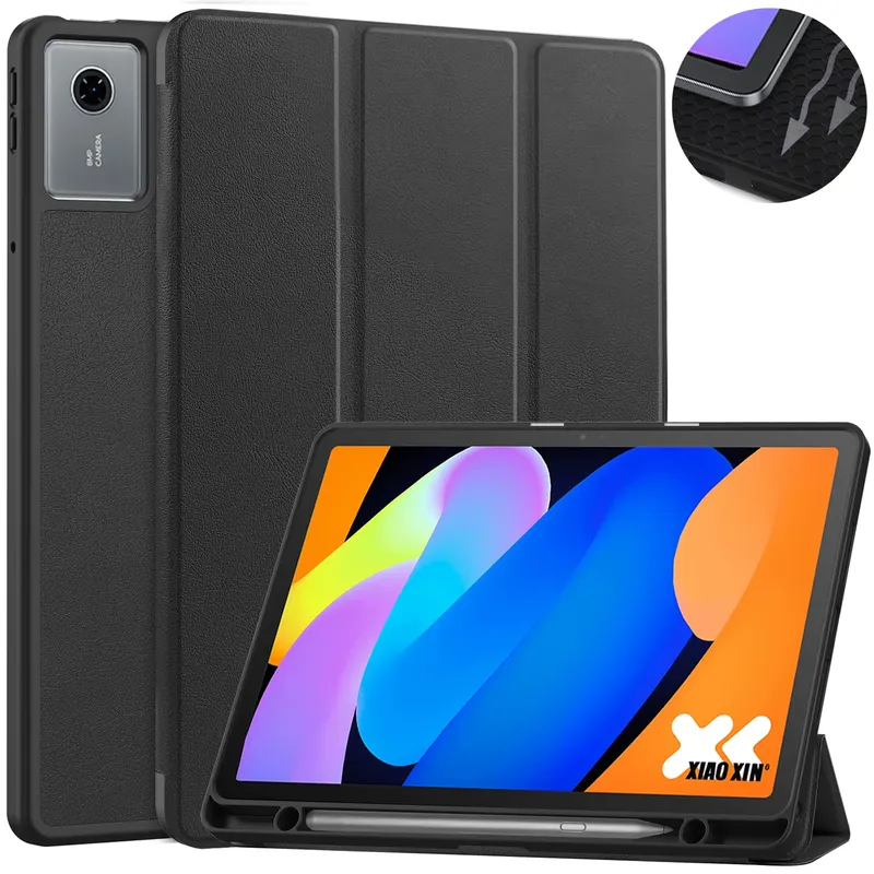 Etui Smart Case Z Uchwytem Na Rysik Do Lenovo Idea Tab 11 - Czarne