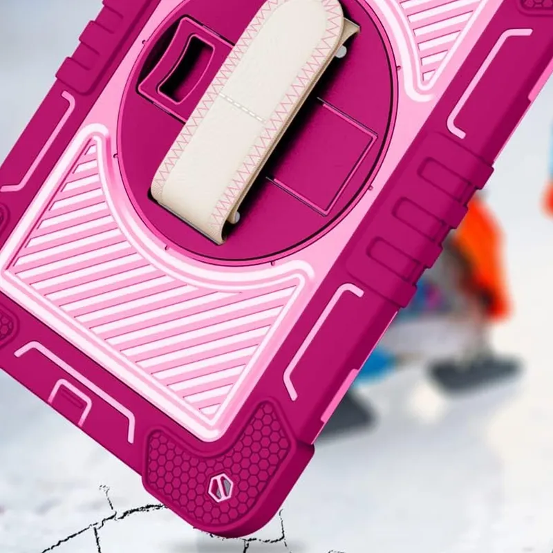 Etui Pancerne Shockproof Do XIAOMI Redmi Pad SE 11 2023 - Różowe Złoto