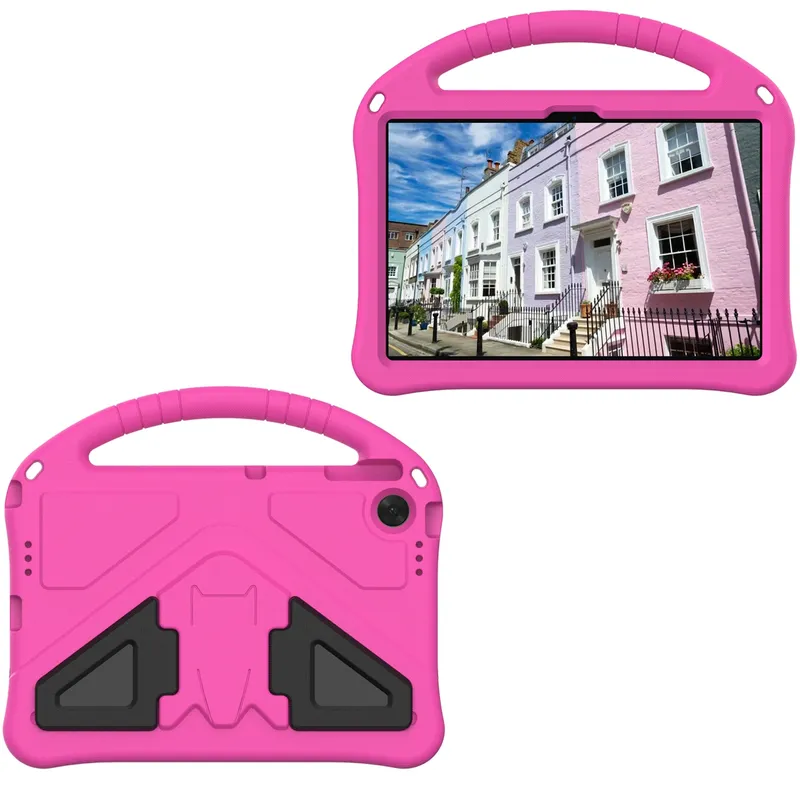 Etui FunColor Do Lenovo Tab 10.1 2025 Z Podstawką - Różowy
