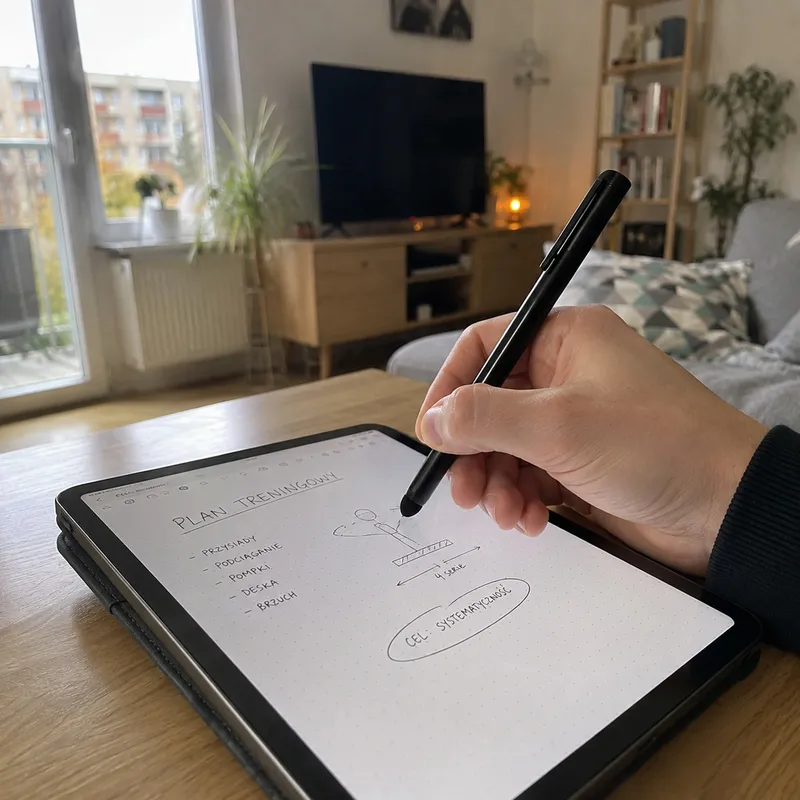 Rysik Stylus Pen Do Tabletu I Telefonu Uniwersalny - Czarny