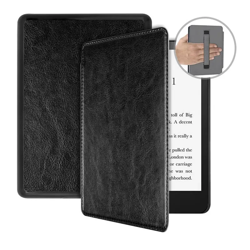 Etui Strap Case Do Kindle Paperwhite 5 Z Uchwytem - Czarne