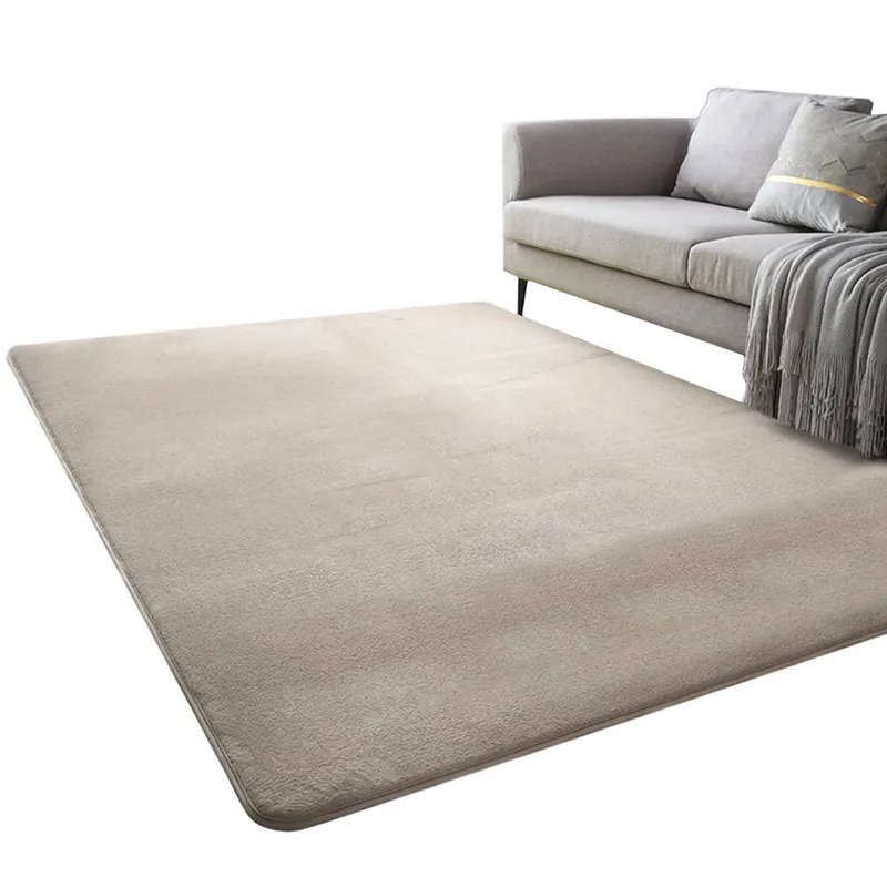 Dywan Polar 200x140 cm Miękki Do Salonu I Sypialni - Beżowy