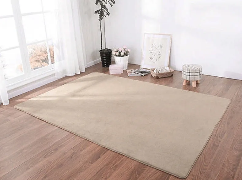 Dywan Polar 300x200 cm Miękki Do Salonu I Sypialni - Beżowy