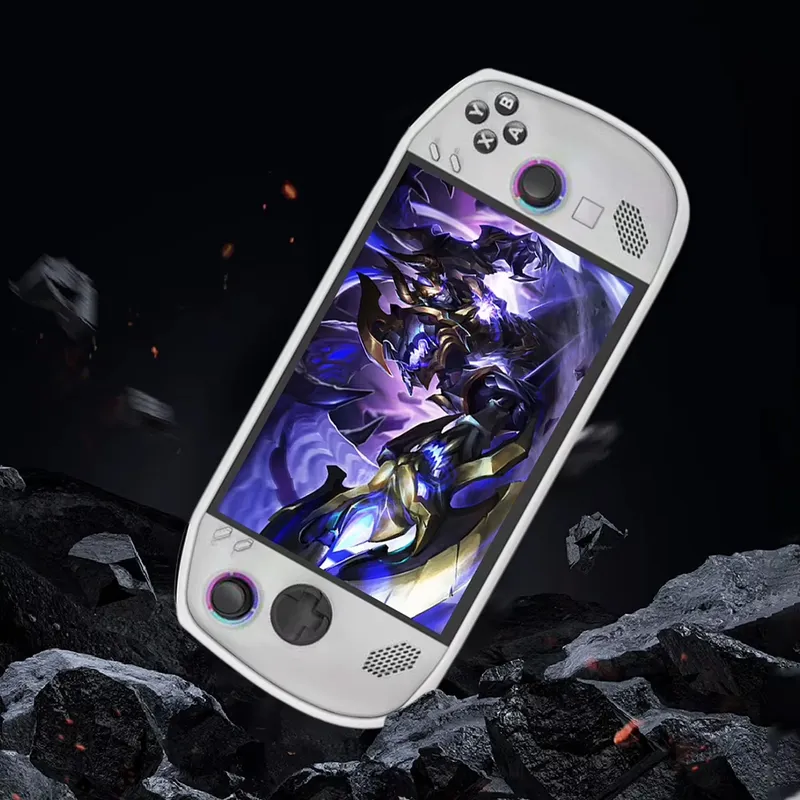 Etui TPU Do Lenovo Legion Go S 8 2025 Z Podstawką - Szary