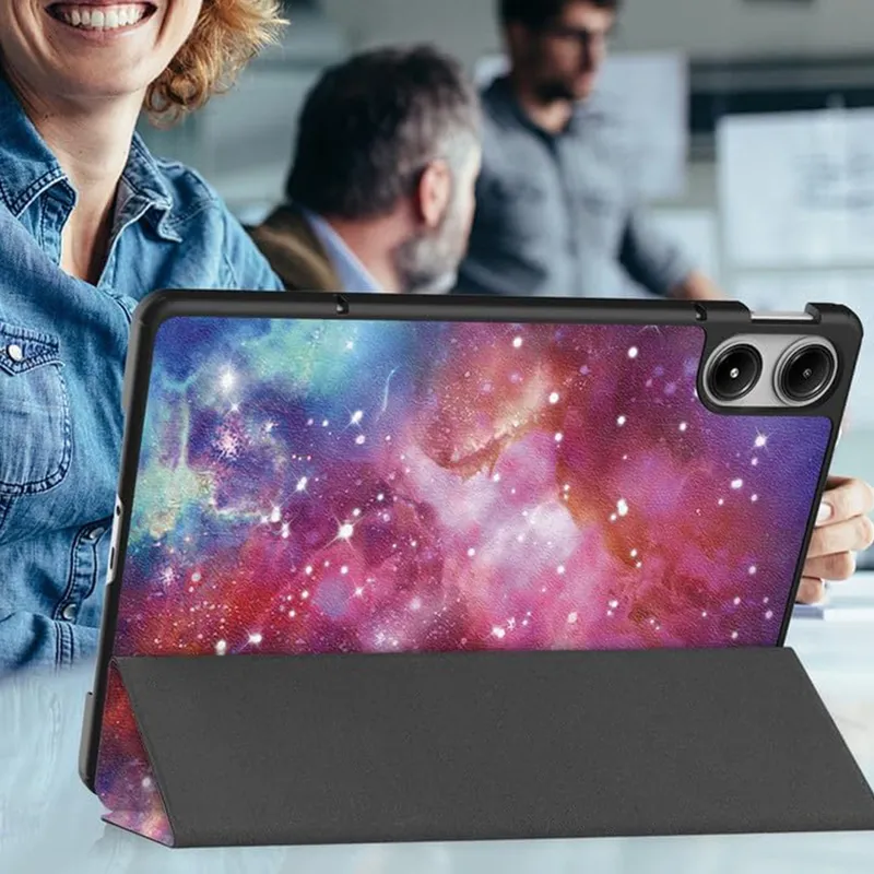 Etui Graficzne Do XIAOMI Redmi Pad Pro 12.1 2024 Z Klapką - Galaktyka
