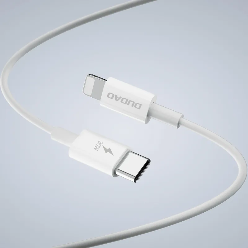 Ładowarka Sieciowa GaN DUDAO A30EUL 30W USB-A/USB-C - Biała