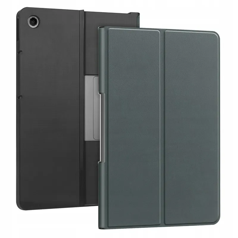 Etui Smart Case Do Lenovo Tab Plus TB351FU Z Podstawką - Ciemnozielone