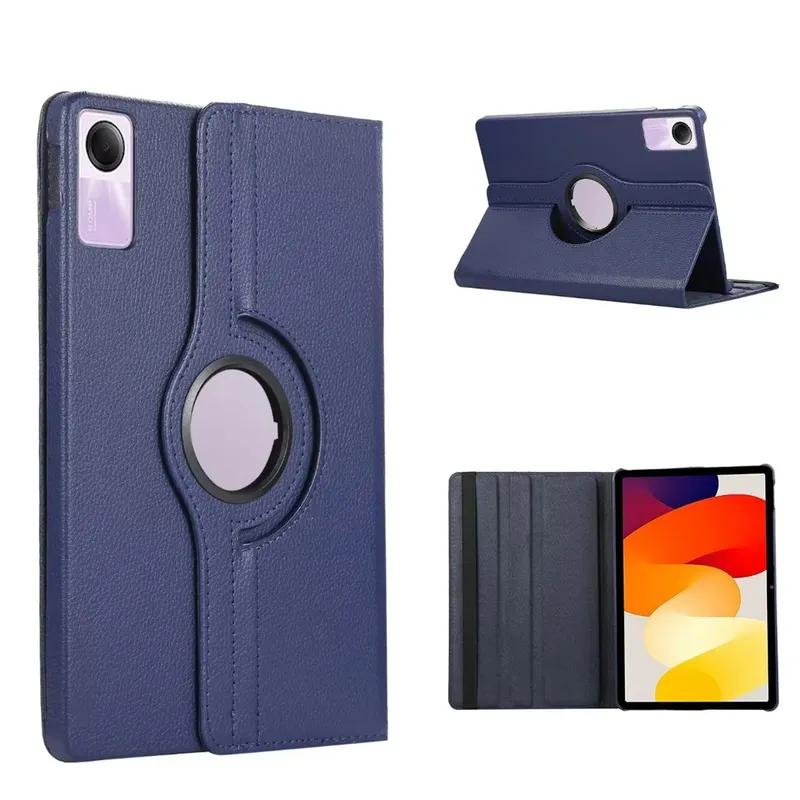 Etui Obrotowe 360 Do XIAOMI Redmi Pad SE 11 - Granatowe
