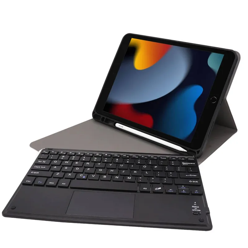 Etui Z Klawiaturą Touch Do IPad 10.9 10 Gen 2022/IPAD 11 - Czarne