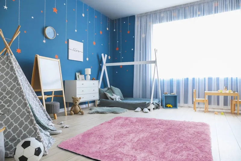 Dywan Shaggy 150x100 cm Miękki I Puszysty Do Salonu - PinkPanther